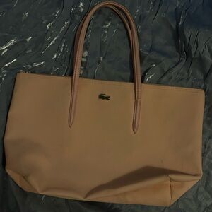 Lacoste Tan Tote Bag